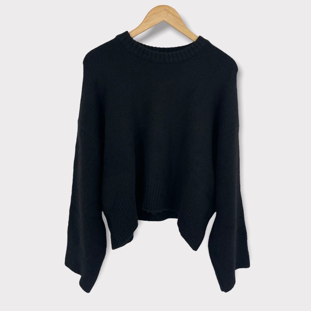 EDITED Black Grace Slouchy Jumper‎ Sweater